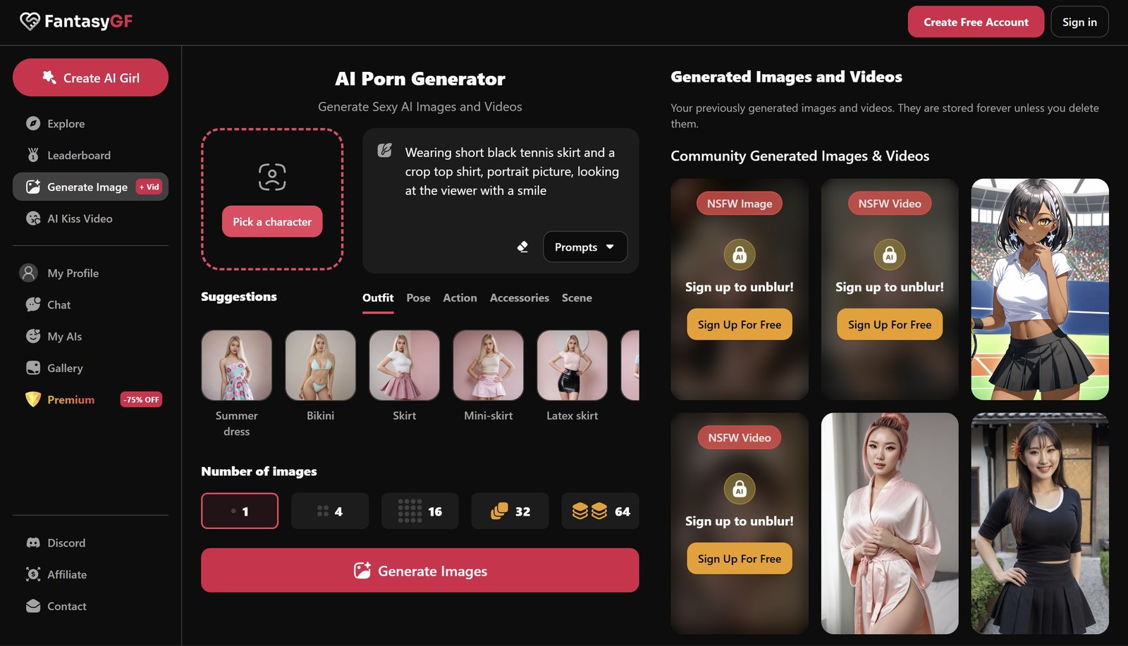 FantasyGF Voice and Video Features
